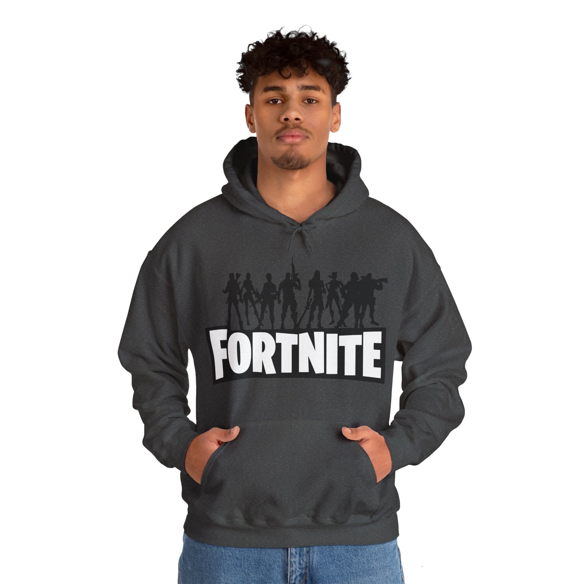 Fortnite game hoodie Unisex Heavy Blend™ Hooded Sweatshirt - ArtShirt Couture