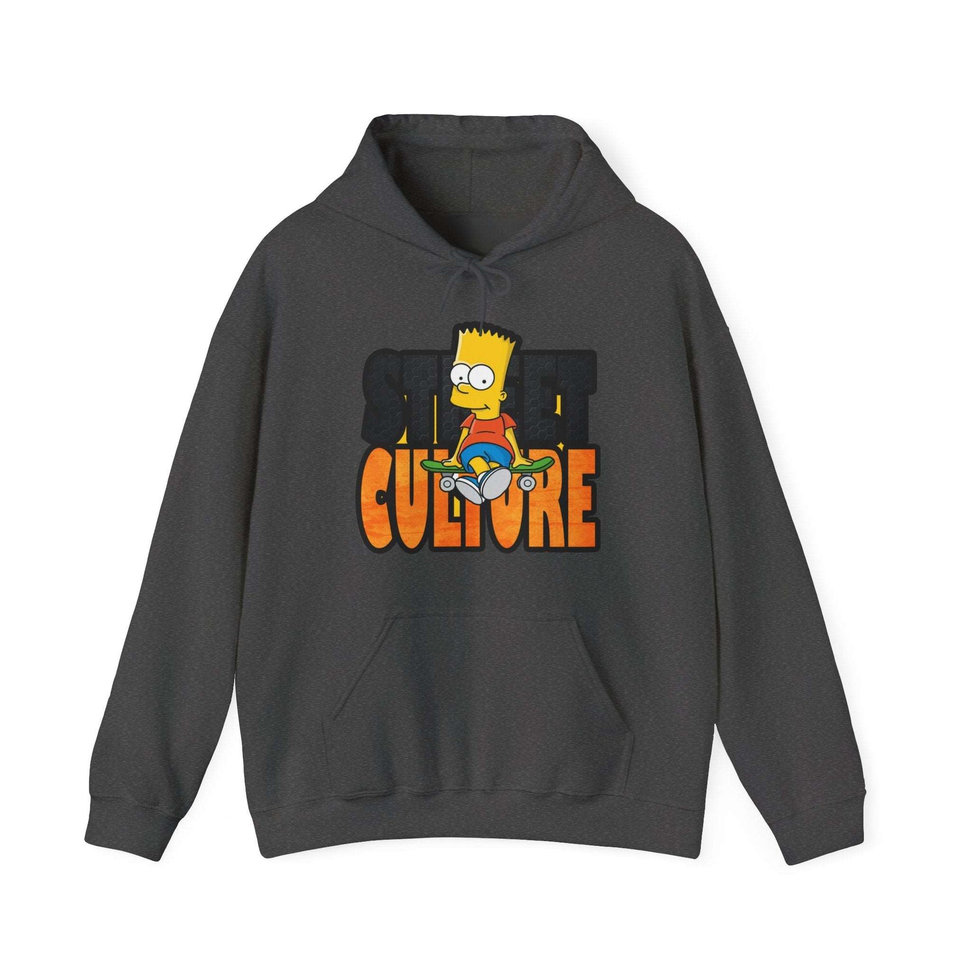 Bart Simpson Designed Unisex Heavy Blend™ Hooded Sweatshirt - ArtShirt Couture