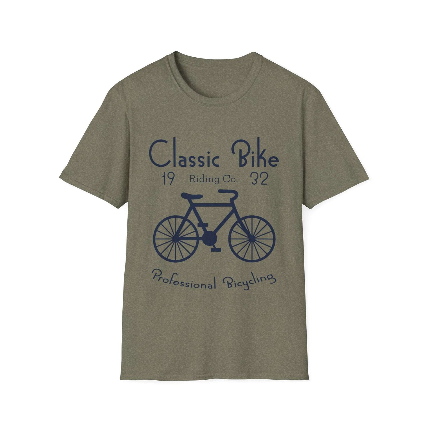 Classic Bike Unisex Softstyle T-Shirt - ArtShirt Couture