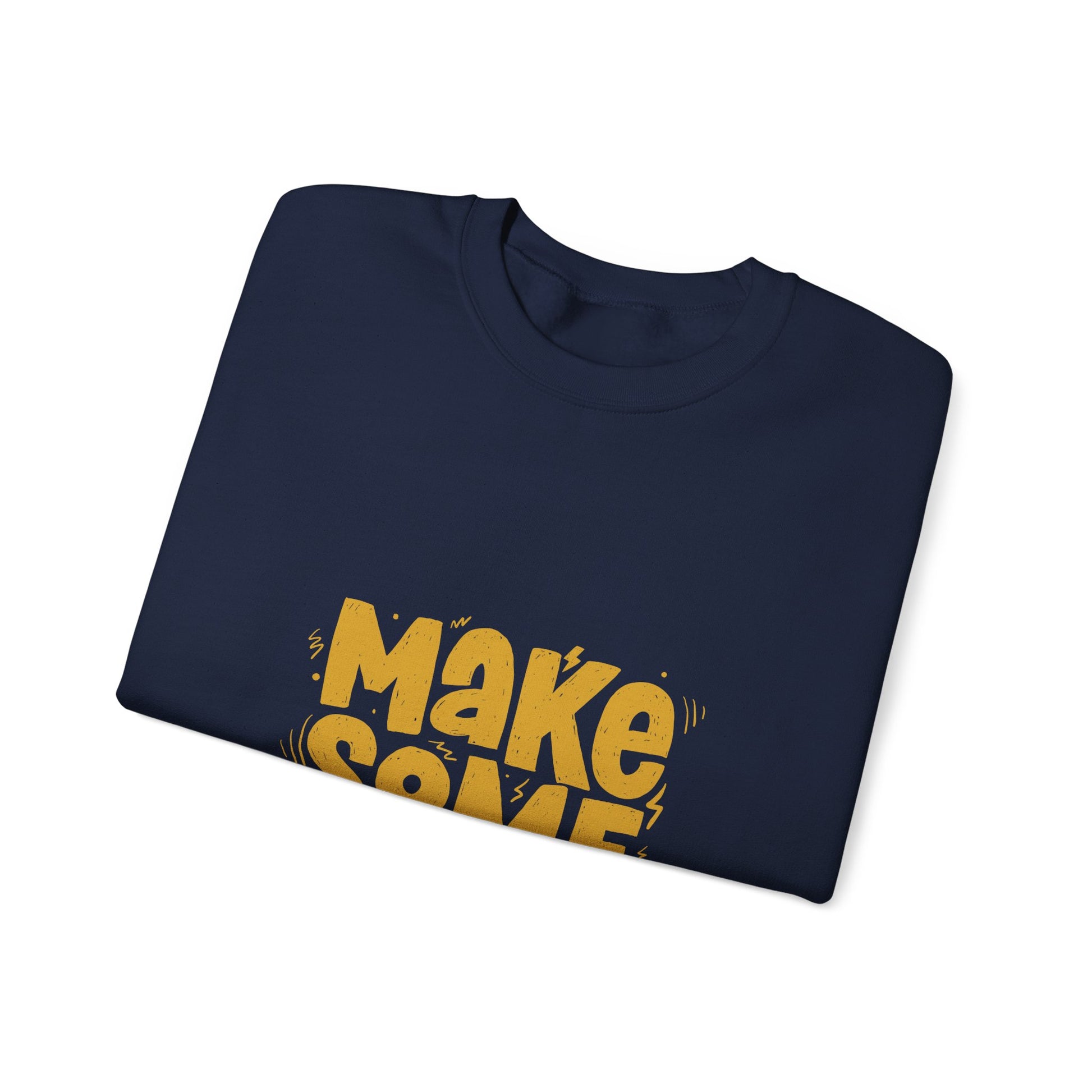 Make some noise Unisex Heavy Blend™ Crewneck Sweatshirt - ArtShirt Couture