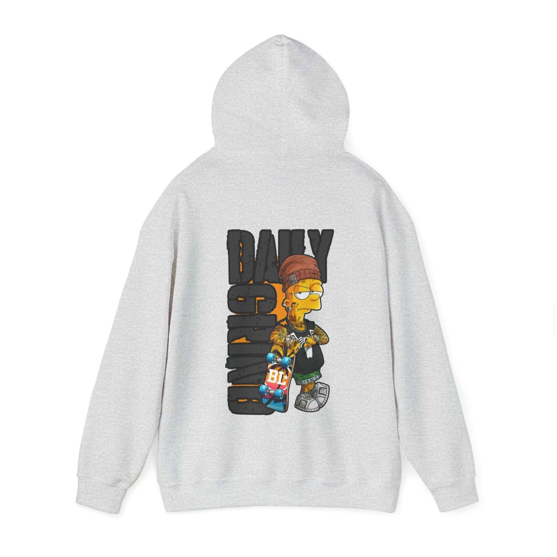 Bart Simspon its nice to be human Unisex Heavy Blend™ Hoodie - ArtShirt Couture