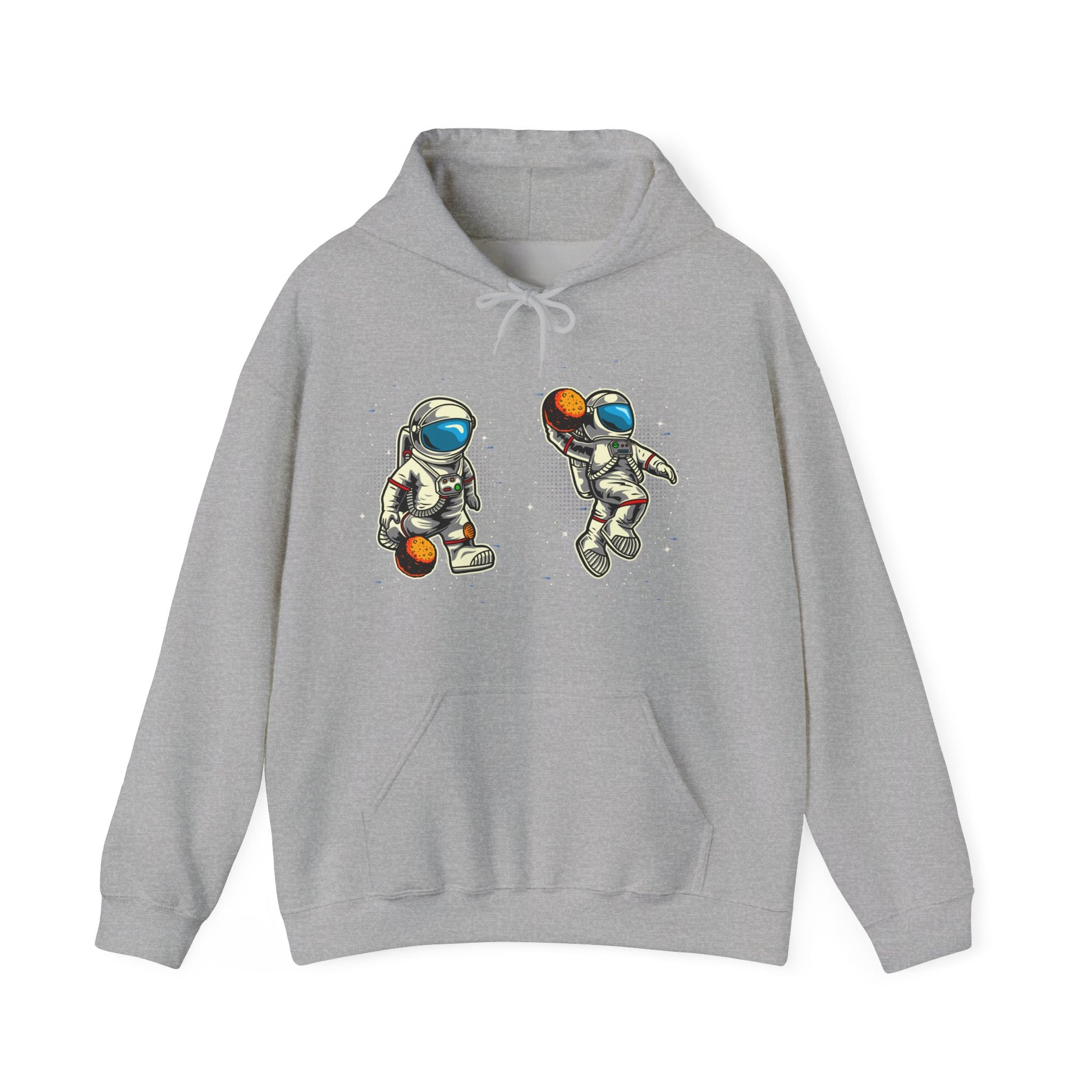 The Astronaut Unisex Heavy Blend™ Hoodie | Space-Themed Hoodie with Cool Cosmic Design - ArtShirt Couture