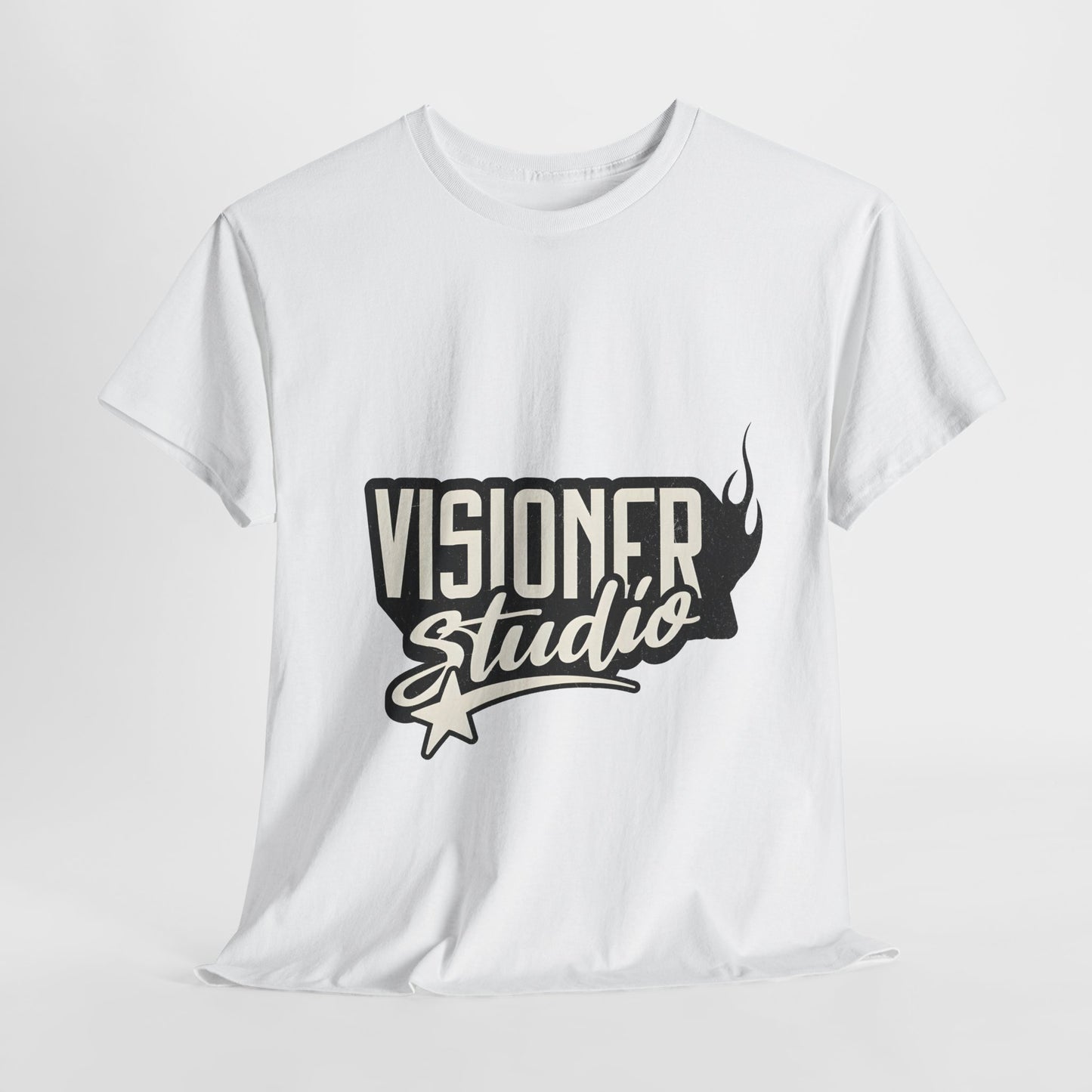 Visioner Studio Unisex Heavy Cotton Tee | Creative Graphic T-Shirt for Artistic Souls - ArtShirt Couture