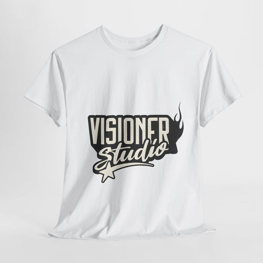 Visioner Studio Unisex Heavy Cotton Tee | Creative Graphic T-Shirt for Artistic Souls - ArtShirt Couture