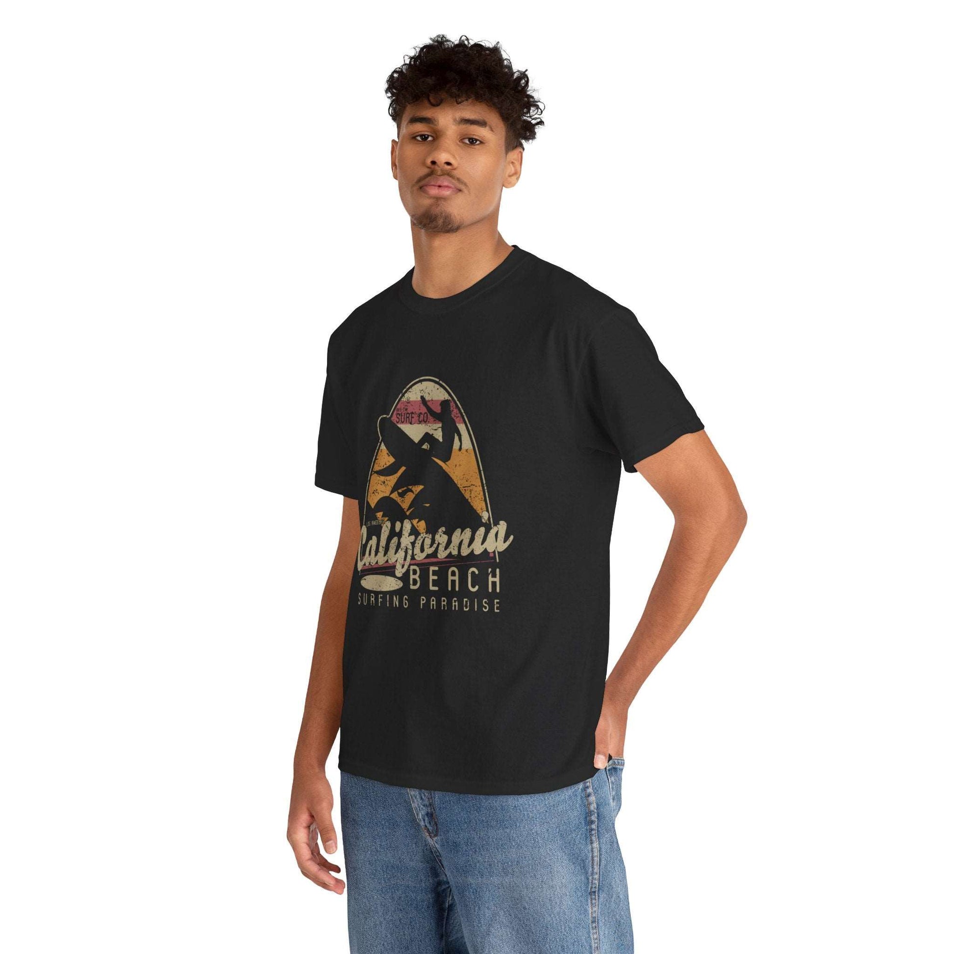 California Beach Surfing Paradise Tee - ArtShirt Couture