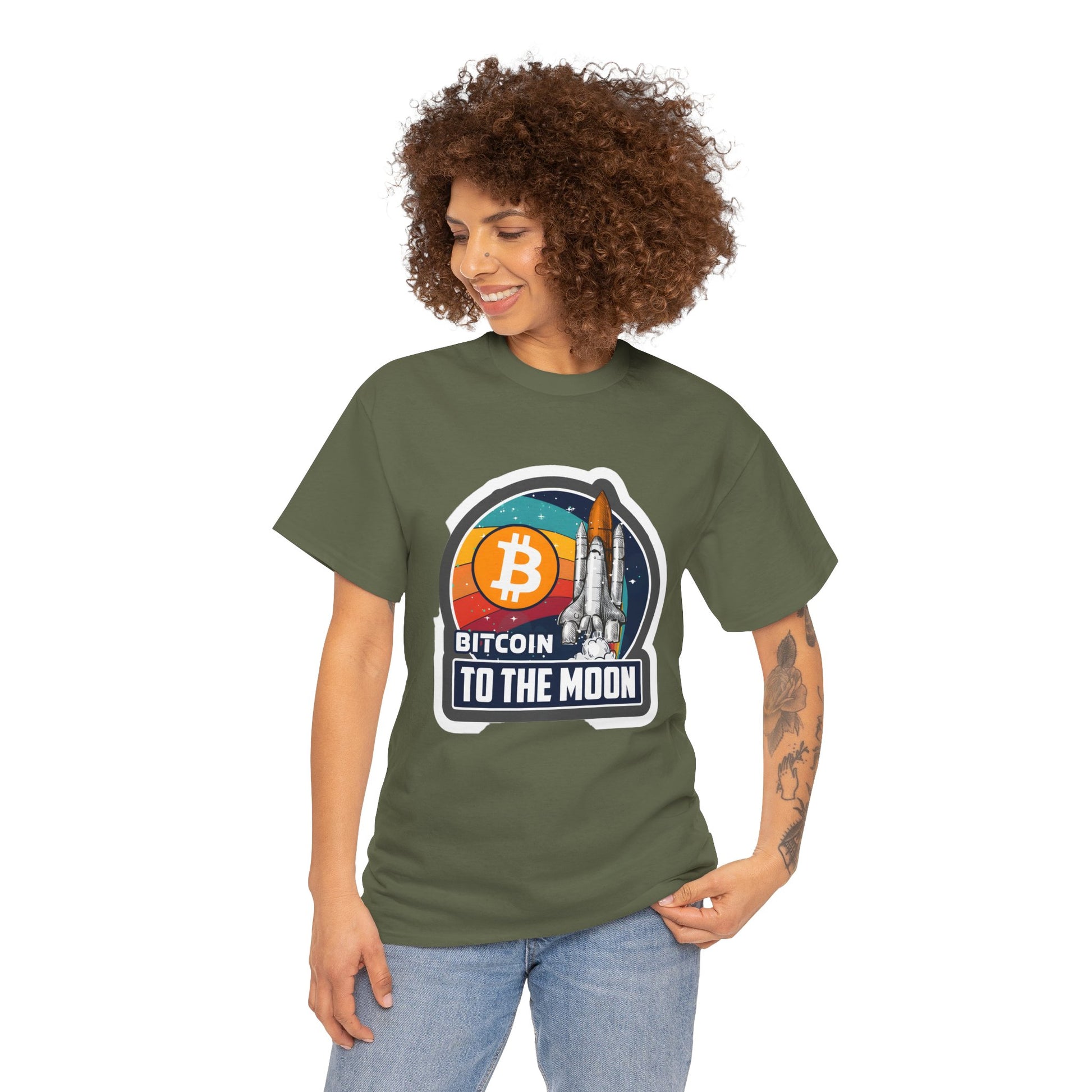 Bitcoin To The Moon T-Shirt