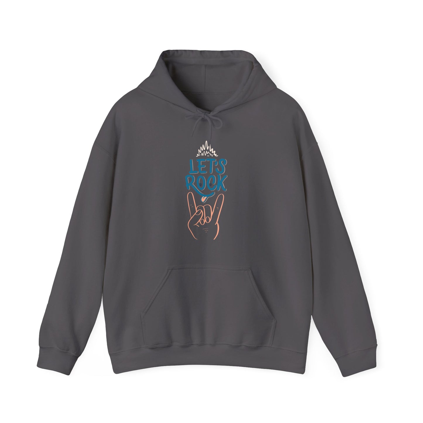 Let's Rock music designed hoodie unisex - ArtShirt Couture