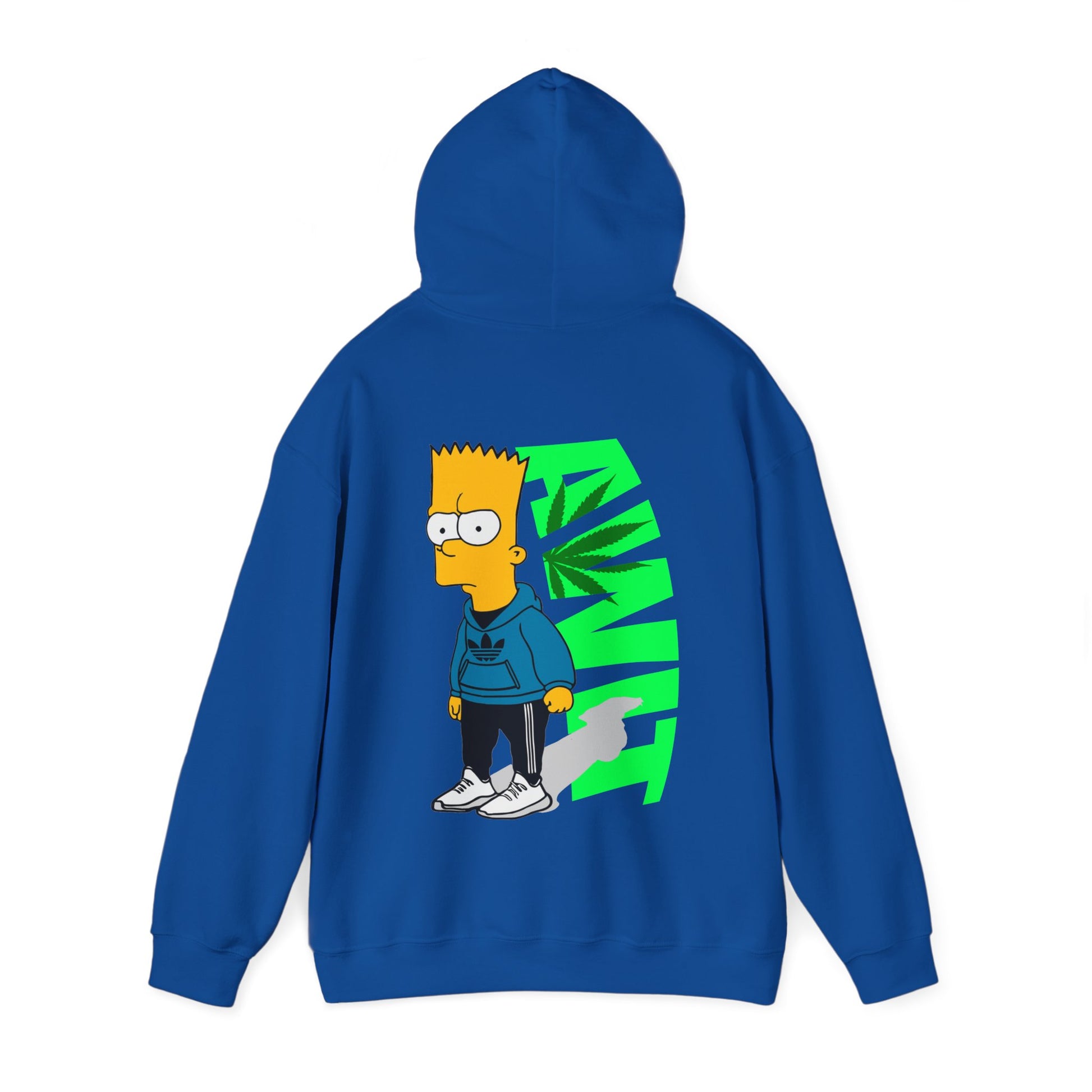 Bart Simpson Designed Unisex Heavy Blend™ Hooded Sweatshirt - ArtShirt Couture