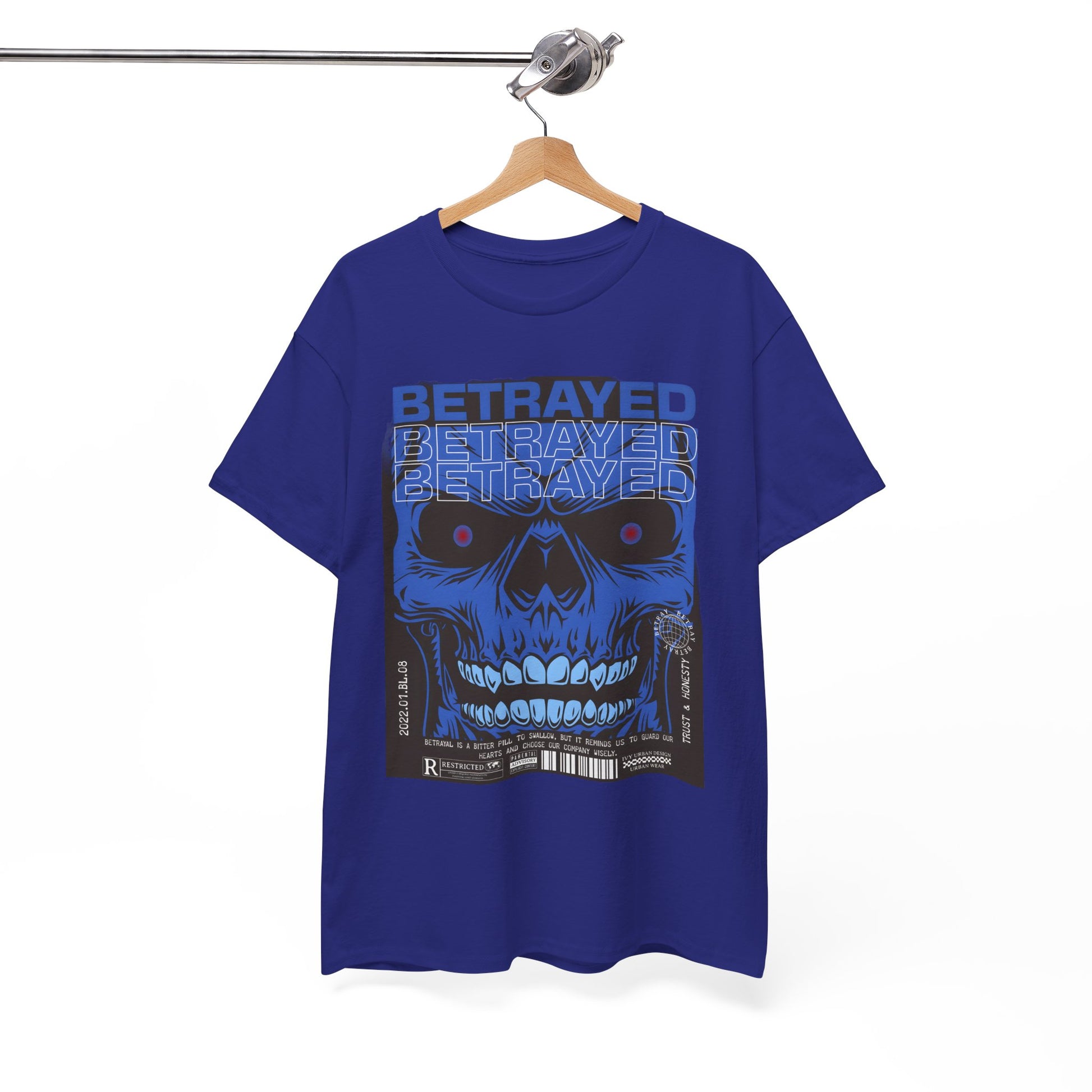 Betrayed Unisex Heavy Cotton Tee | Bold Graphic T-Shirt for Statement Style - Artshirtcouture