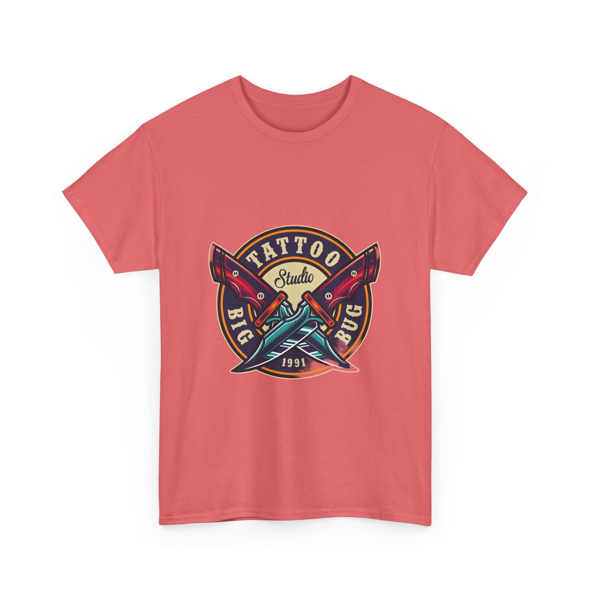 Tattoo Unisex Heavy Cotton Tee | Stylish Graphic T-Shirt for Tattoo Enthusiasts - ArtShirt Couture