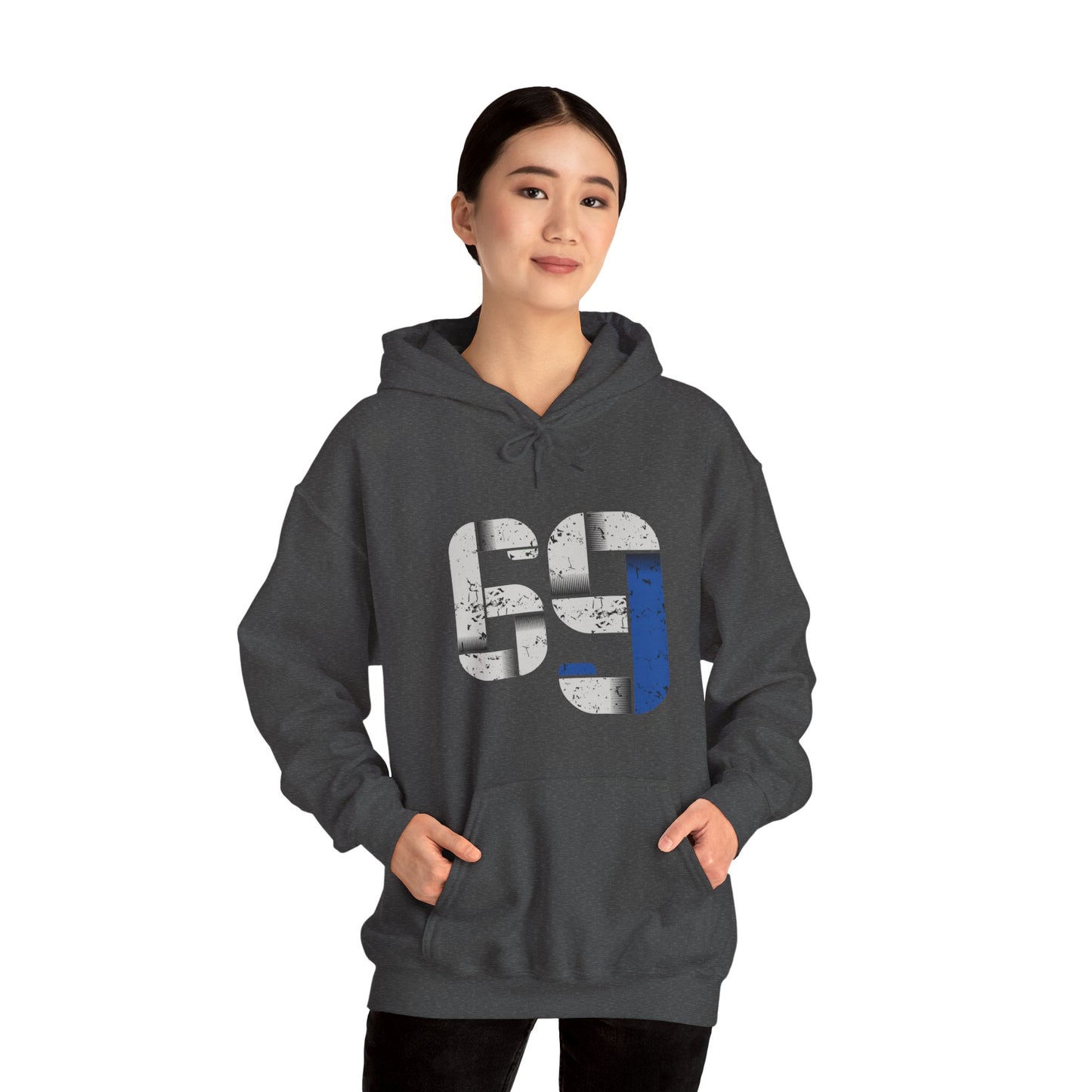Sixty Nine Unisex Heavy Blend™ Hoodie | Fun Graphic Sweatshirt for Casual Style - ArtShirt Couture