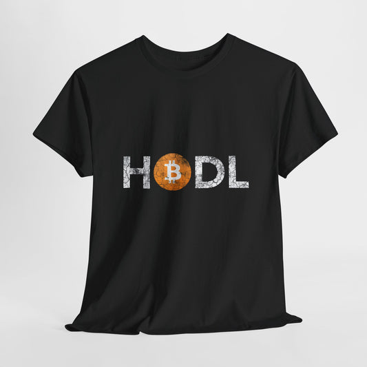 Bitcoin Crypto Unisex Tee - 'HODL' Shirt for Crypto Enthusiasts
