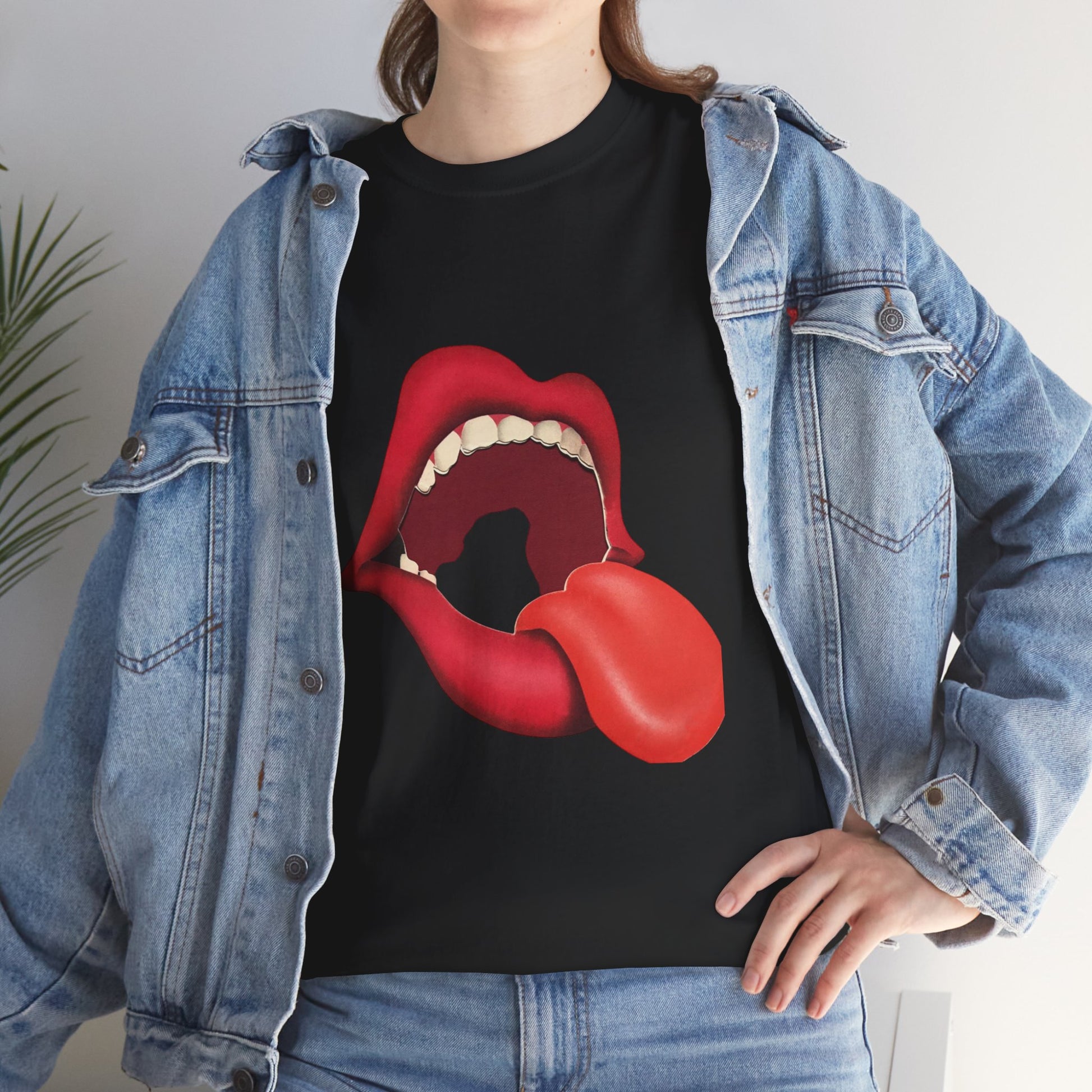 The Stones Unisex Heavy Cotton Tee | Classic Graphic T-Shirt for Rock Music Lovers - ArtShirt Couture