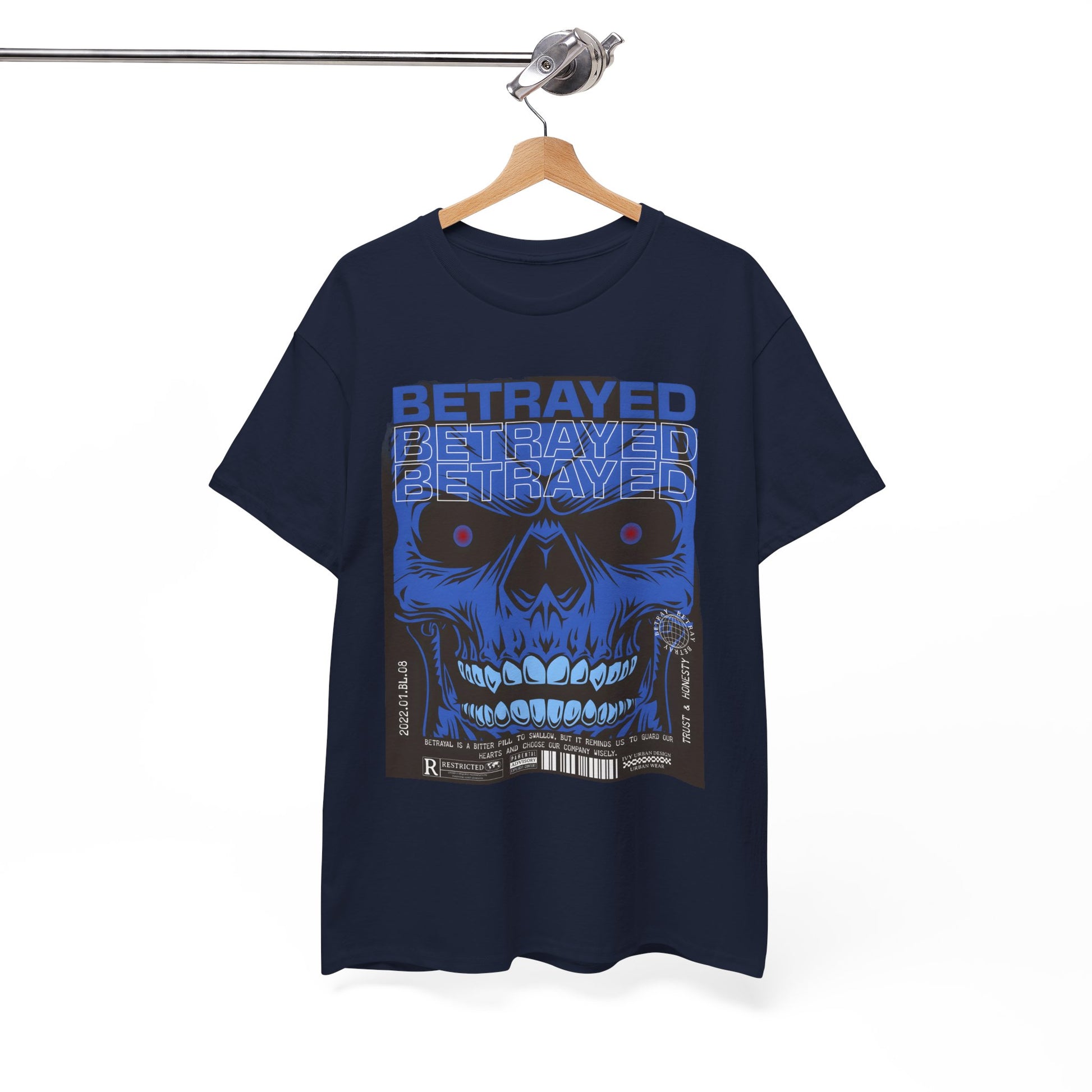 Betrayed Unisex Heavy Cotton Tee | Bold Graphic T-Shirt for Statement Style - Artshirtcouture