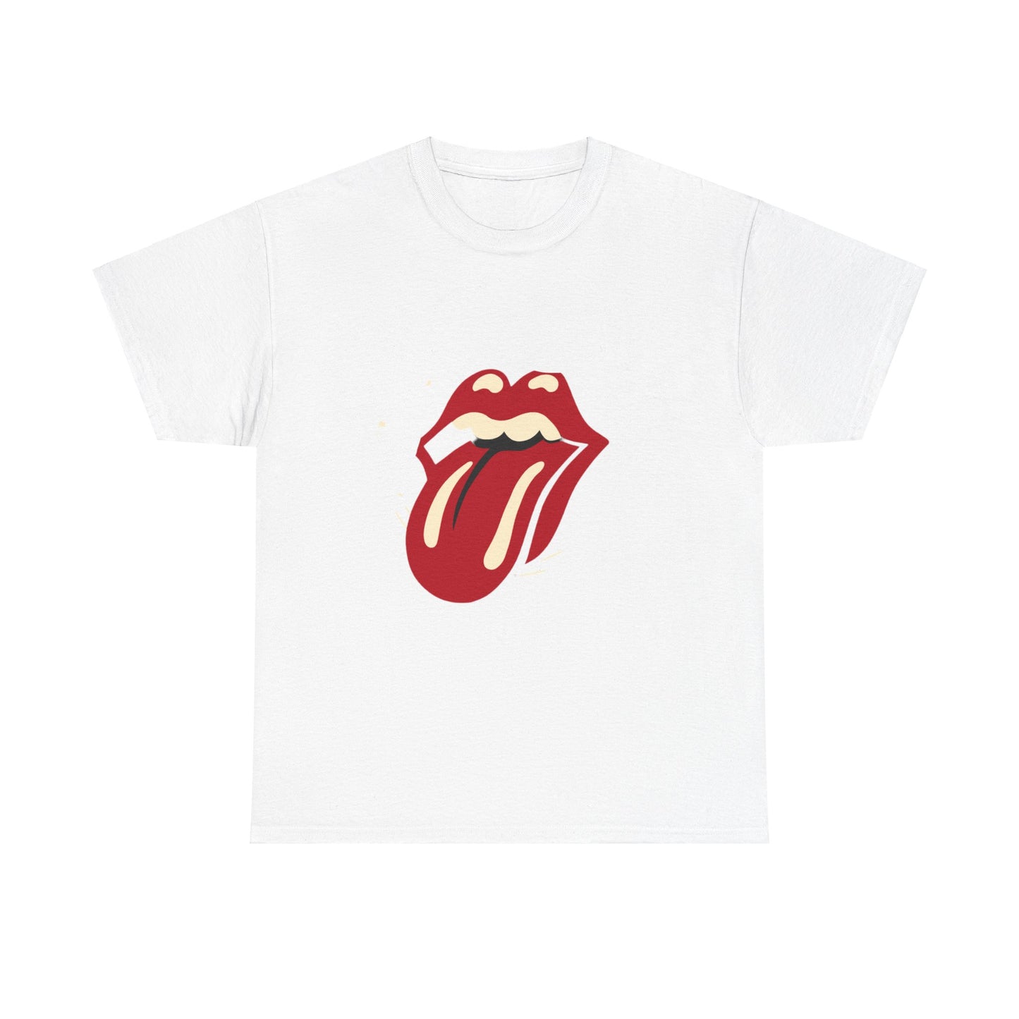 The Stone Tongue Unisex Heavy Cotton Tee | Edgy Graphic T-Shirt for Rock Music Fans - ArtShirt Couture