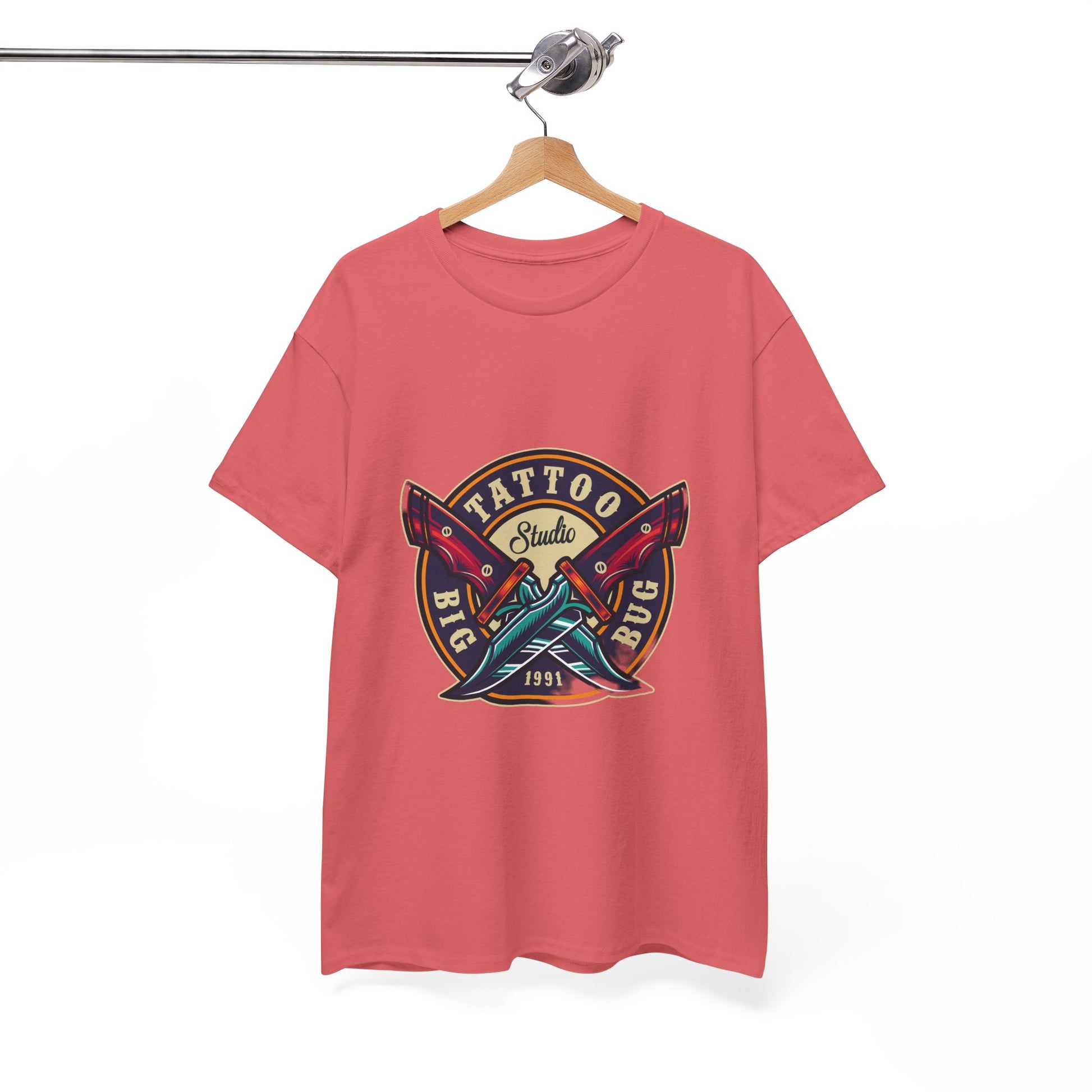 Tattoo Unisex Heavy Cotton Tee | Stylish Graphic T-Shirt for Tattoo Enthusiasts - ArtShirt Couture