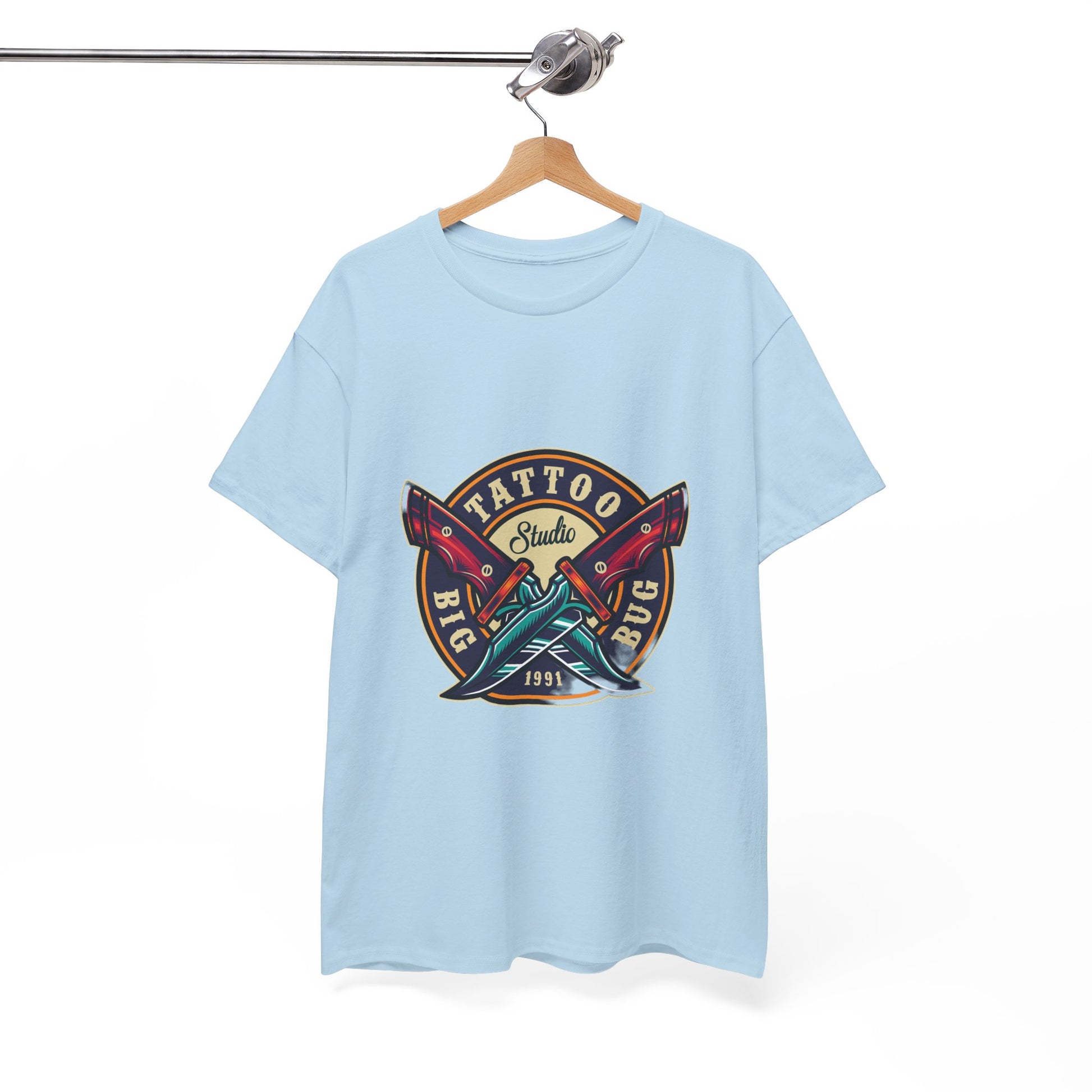 Tattoo Unisex Heavy Cotton Tee | Stylish Graphic T-Shirt for Tattoo Enthusiasts - ArtShirt Couture