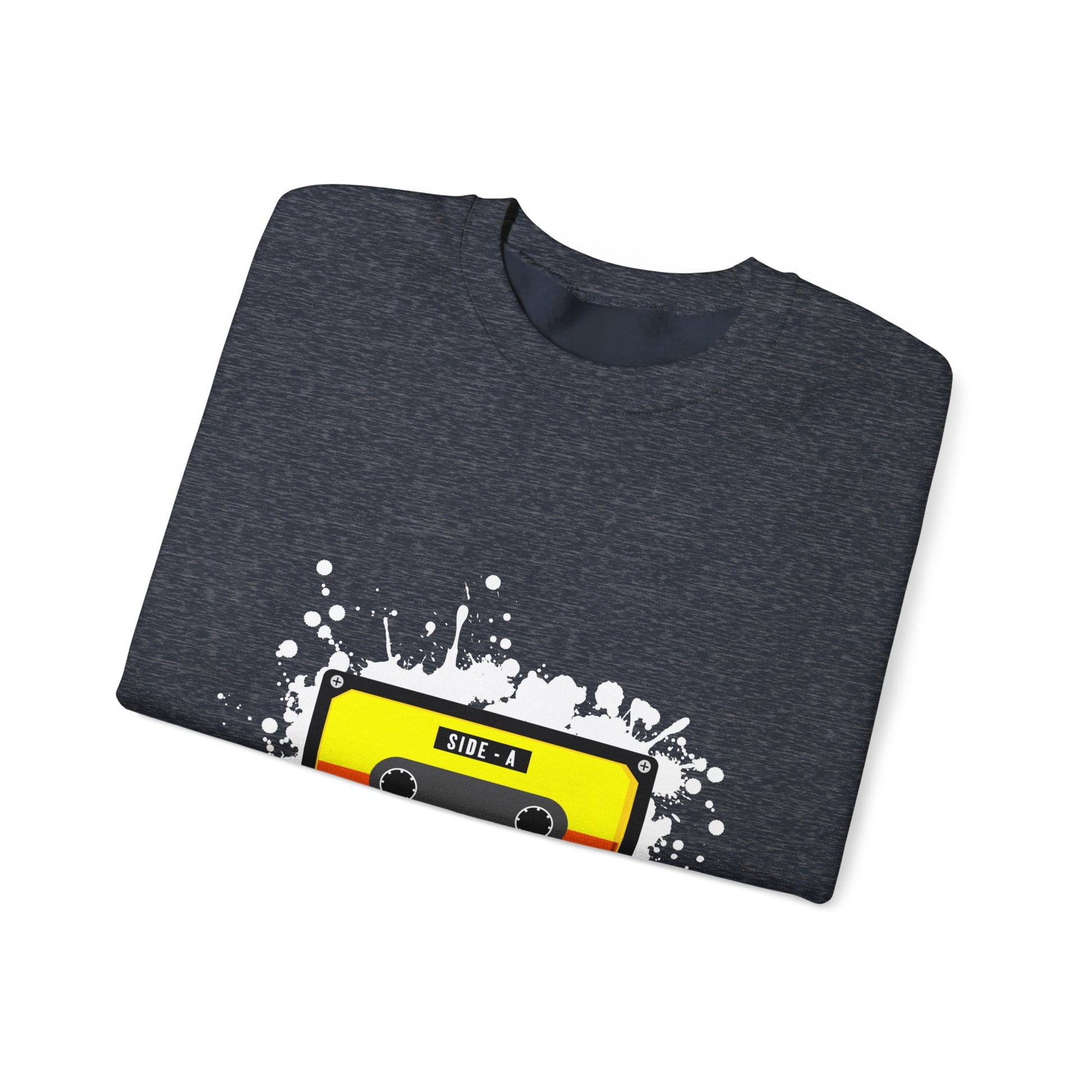 Rock 'N' Roll Unisex Heavy Blend™ Crewneck Sweatshirt | Classic Music Graphic Sweatshirt - ArtShirt Couture