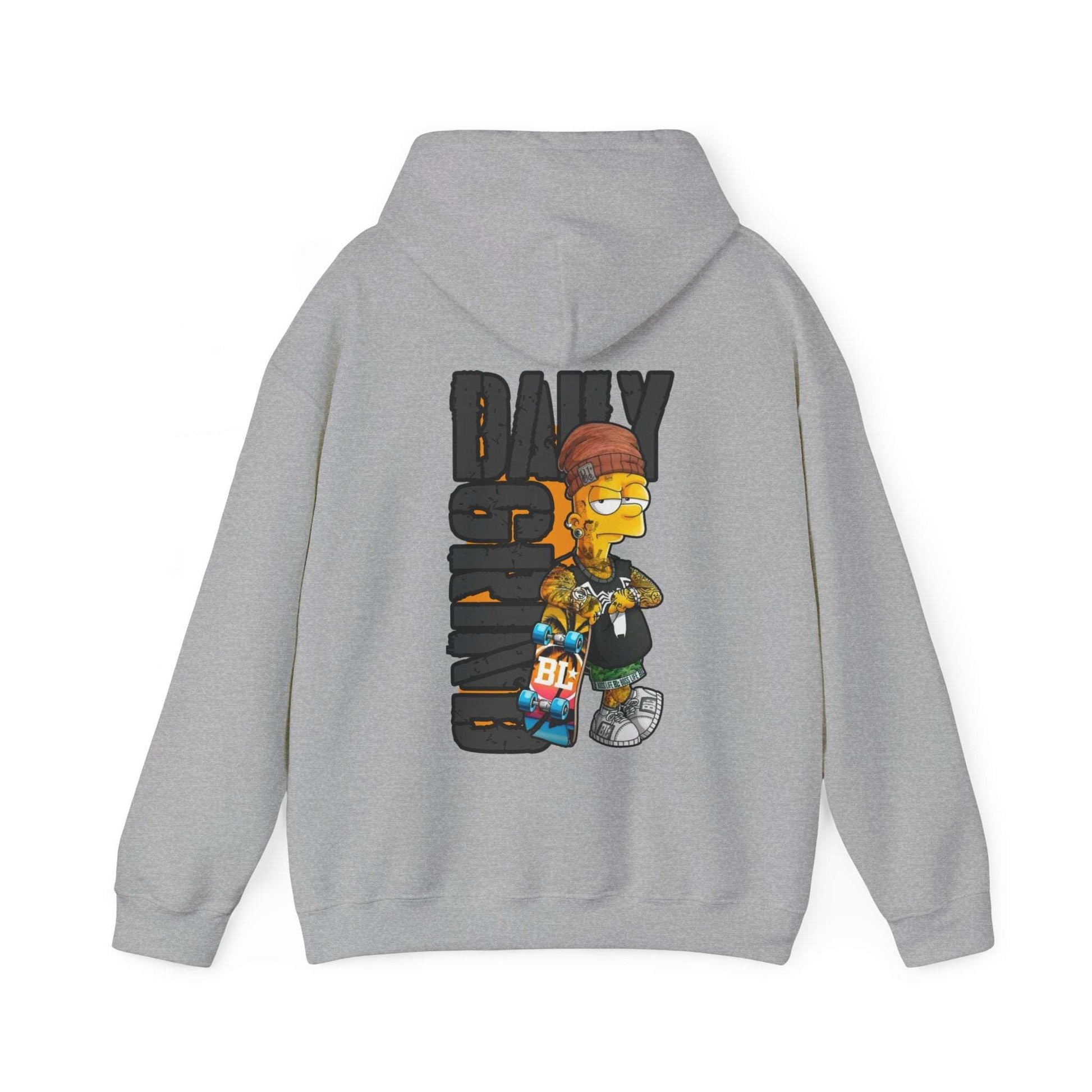 Bart Simspon its nice to be human Unisex Heavy Blend™ Hoodie - ArtShirt Couture
