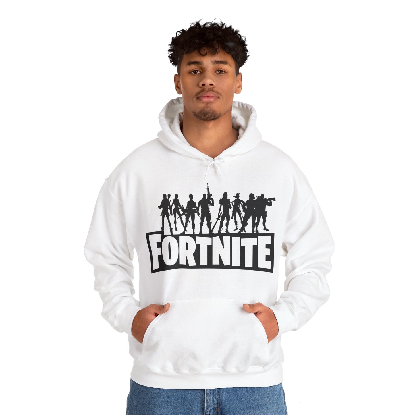 Fortnite game hoodie Unisex Heavy Blend™ Hooded Sweatshirt - ArtShirt Couture
