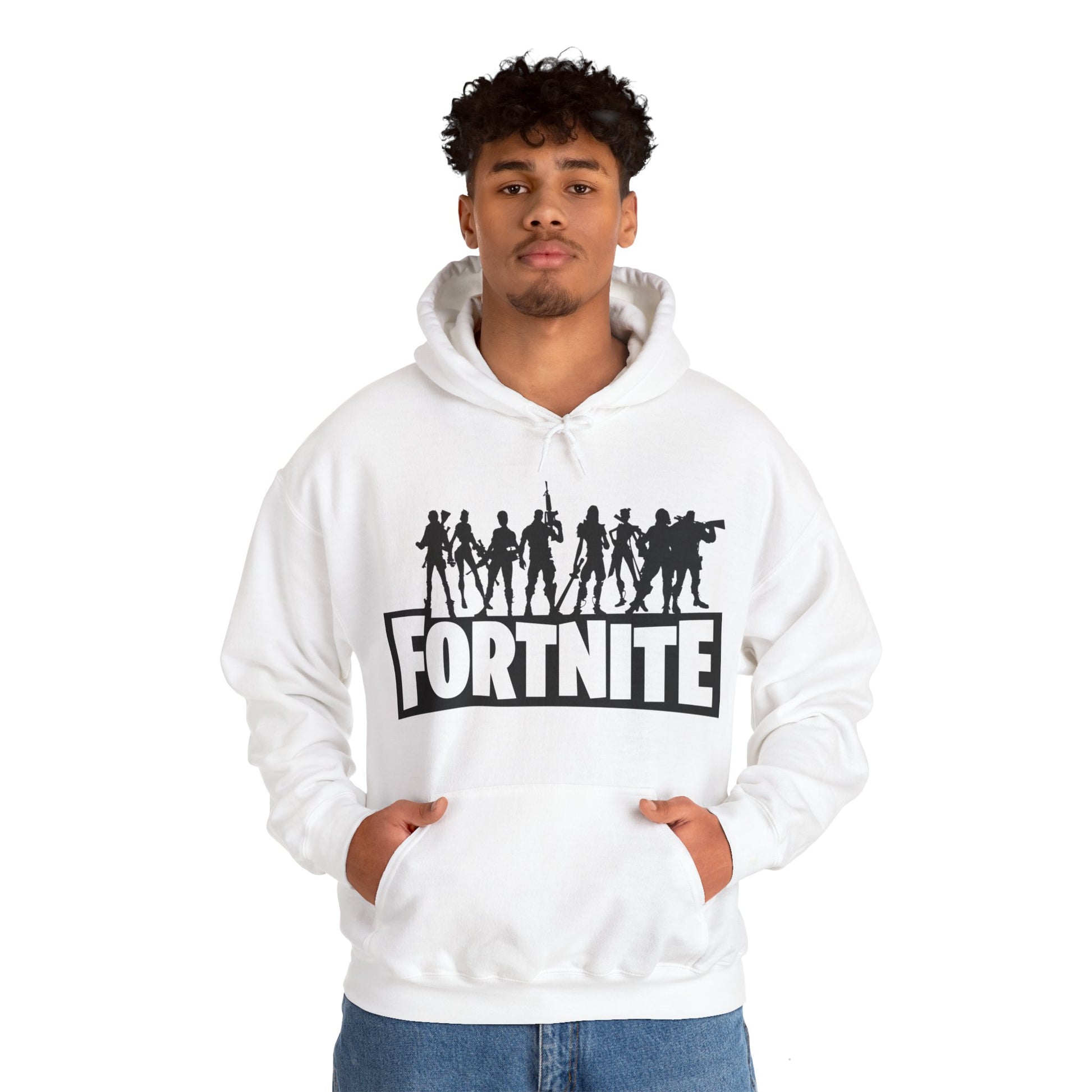 Fortnite game hoodie Unisex Heavy Blend™ Hooded Sweatshirt - ArtShirt Couture