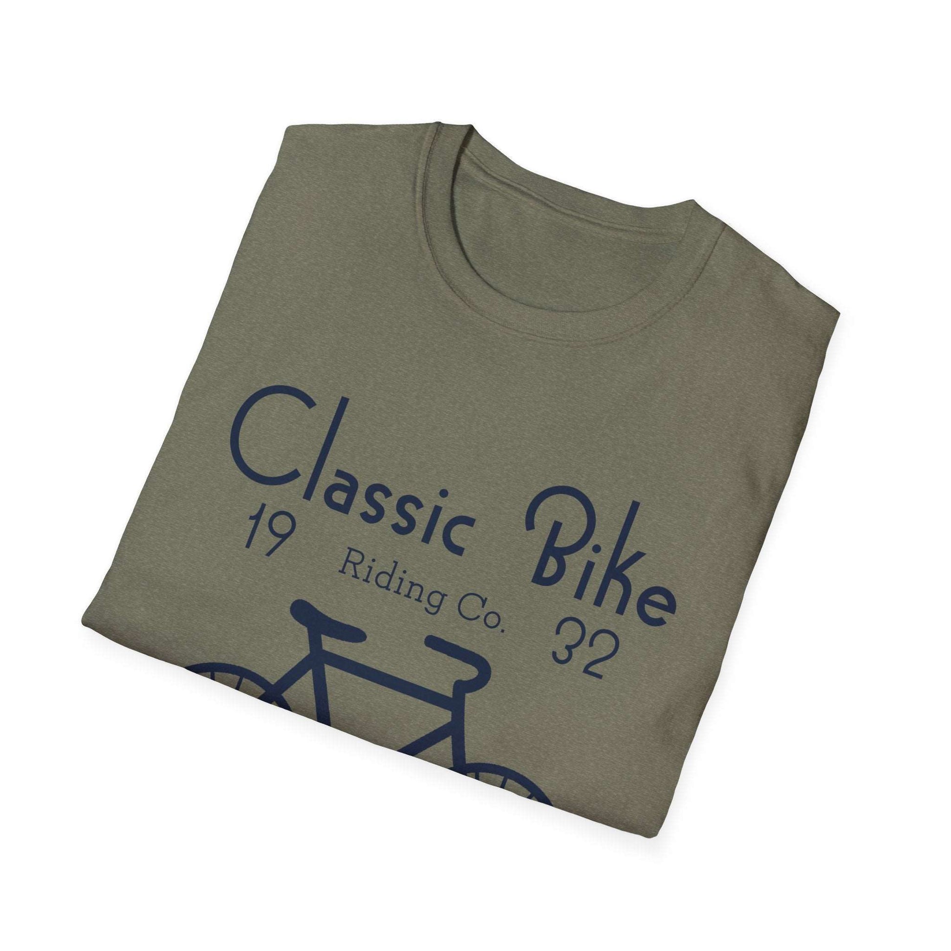 Classic Bike Unisex Softstyle T-Shirt - ArtShirt Couture