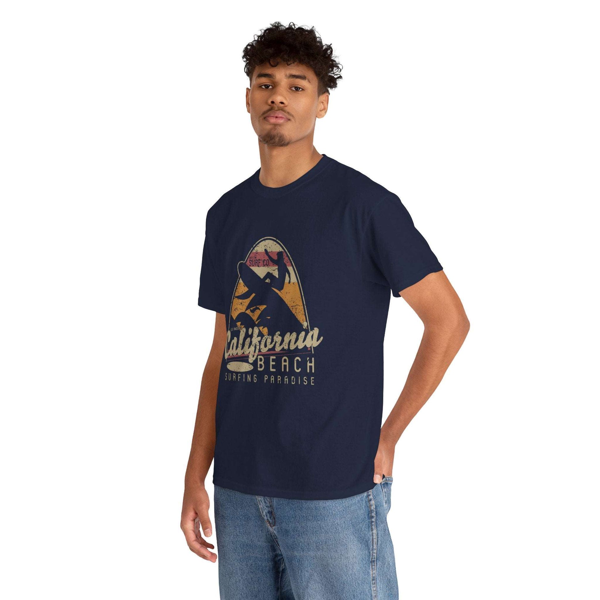 California Beach Surfing Paradise Tee - ArtShirt Couture