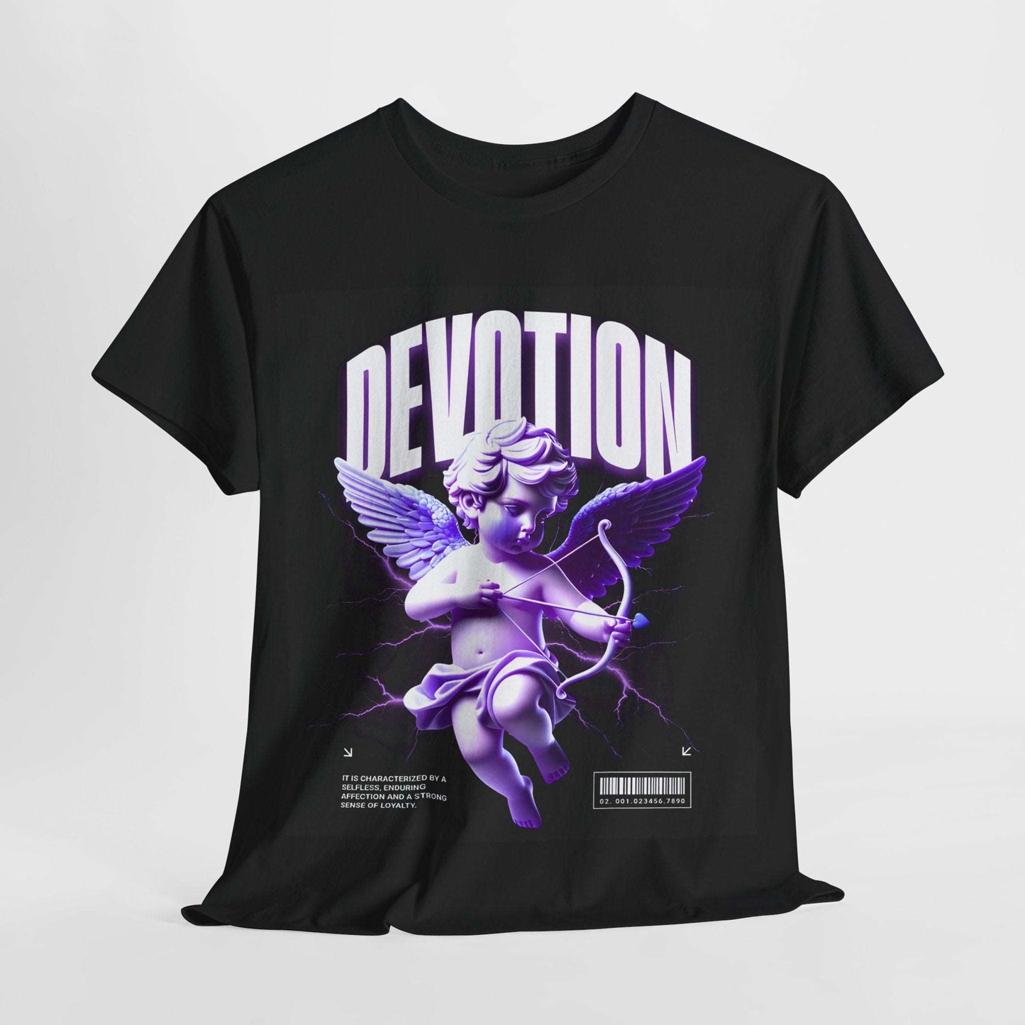 Devotion Unisex Heavy Cotton Tee | Inspirational Graphic T-Shirt - Artshirtcouture