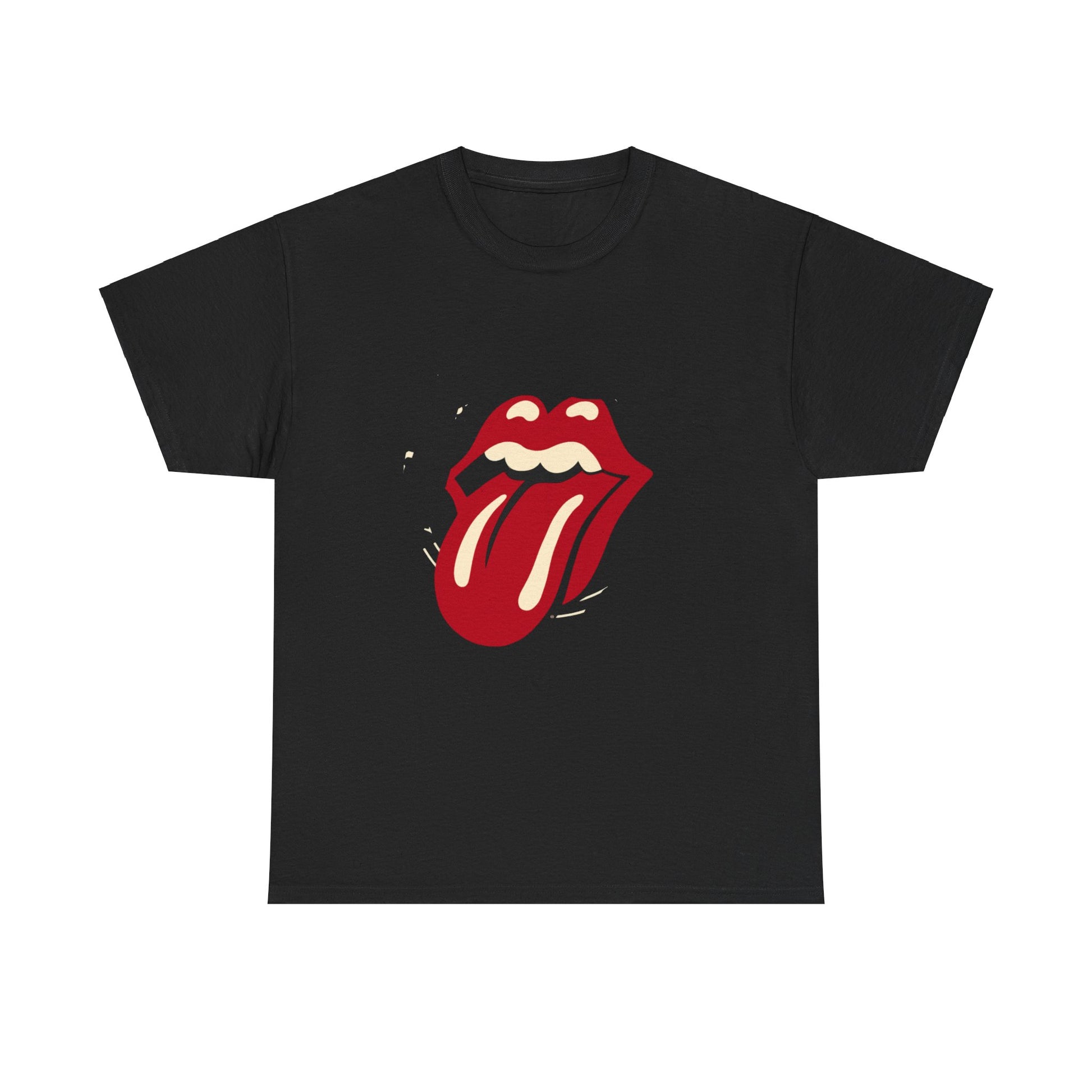 The Stone Tongue Unisex Heavy Cotton Tee | Edgy Graphic T-Shirt for Rock Music Fans - ArtShirt Couture