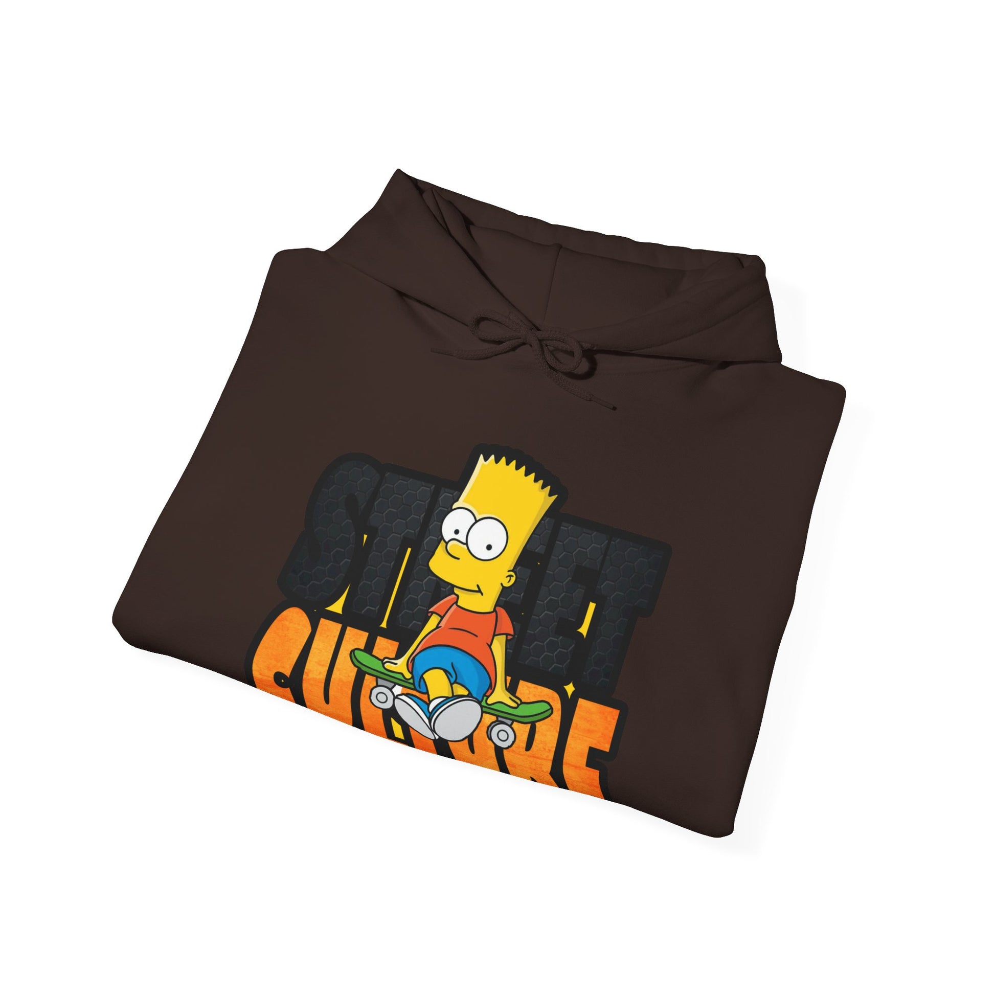 Bart Simpson Designed Unisex Heavy Blend™ Hooded Sweatshirt - ArtShirt Couture