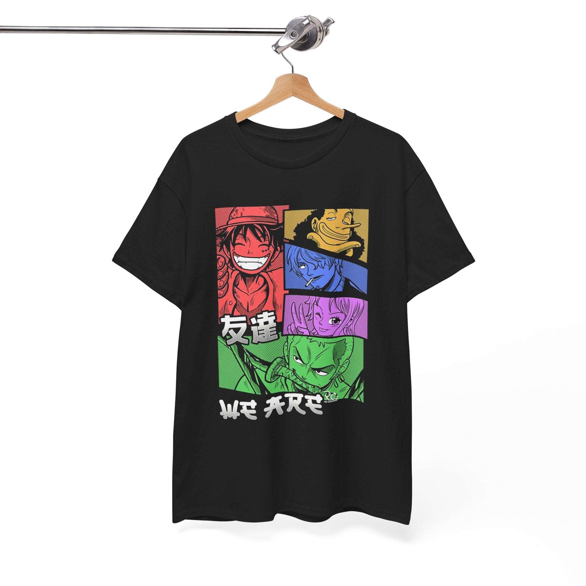 Anime Manga Unisex Heavy Cotton Tee | Stylish Graphic T-Shirt for Fans - ArtShirt Couture
