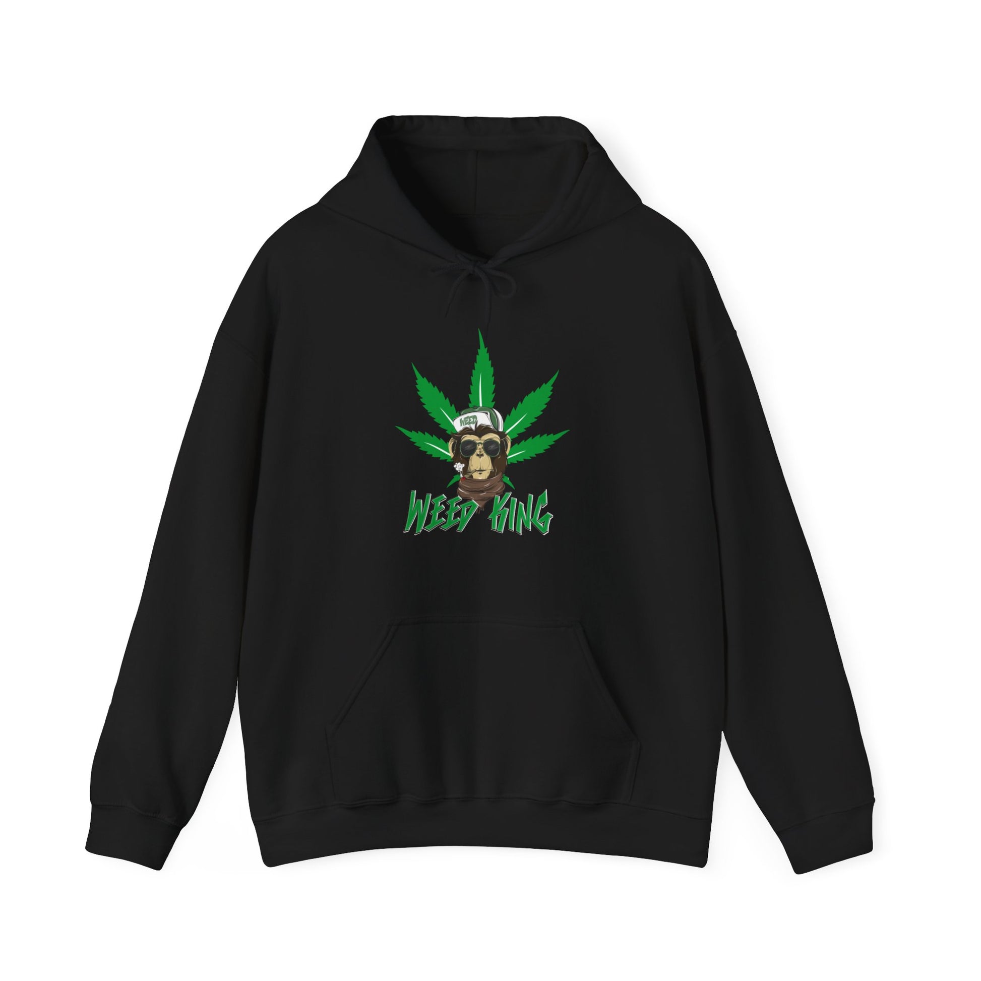 Happy Weed Unisex Heavy Blend™ Hooded Sweatshirt ArtShirt Couture
