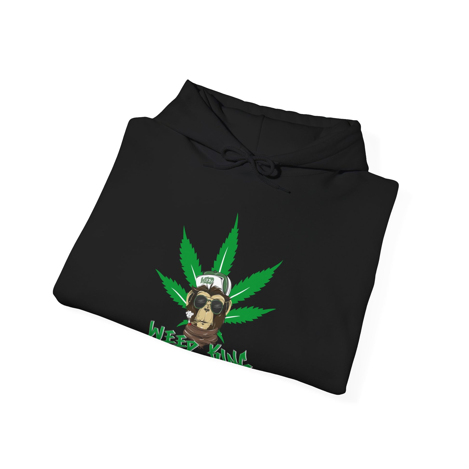 Happy Weed Unisex Heavy Blend™ Hooded Sweatshirt ArtShirt Couture