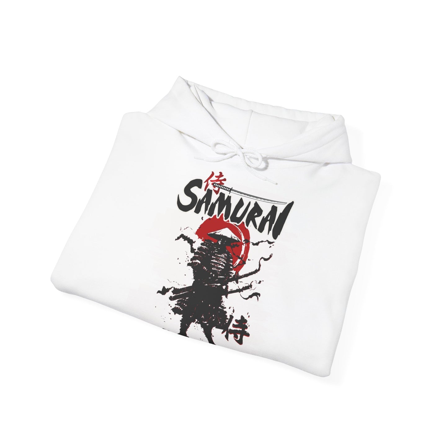 Samurai Unisex Heavy Blend™ Graphic Hoodie | Stylish Japanese Warrior Sweatshirt for Men & Women - ArtShirt Couture